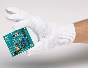 Anti-Static Knit Assembly Gloves