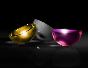 ISP Optics Hemispherical (Half-Ball) Infrared (IR) Lenses